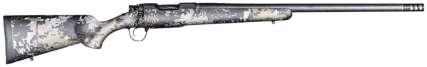 Christensen Arms 8010632200 Ridgeline FFT Full Size 7mm PRC 3+1 22 Carbon Fiber Steel Threaded Barrel  Burnt Bronze Cerakote Aluminum Receiver  Green w/Black/Tan Accents Fixed Sporter w/Flash Forged Technology Stock  Right Hand”
