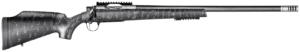 Christensen Arms 8010632400 Ridgeline FFT Full Size 7mm PRC 3+1  22 Black Nitride Steel Threaded Barrel  Black Nitride Aluminum Receiver  Sitka Subalpine Camo Fixed Sporter w/Flash Forged Technology Stock  Right Hand”