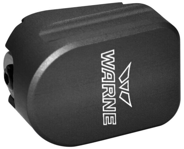 Warne 3306 Magazine Extension  Black  +3 (9mm Luger)  +4 (40S&W)  for S&W M&P 9/40