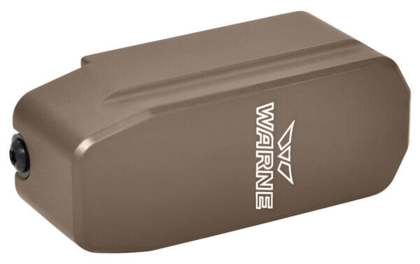 Warne 5008 Magazine Extension Flat Dark Earth 5rd Extension Compatible with PMAG 762