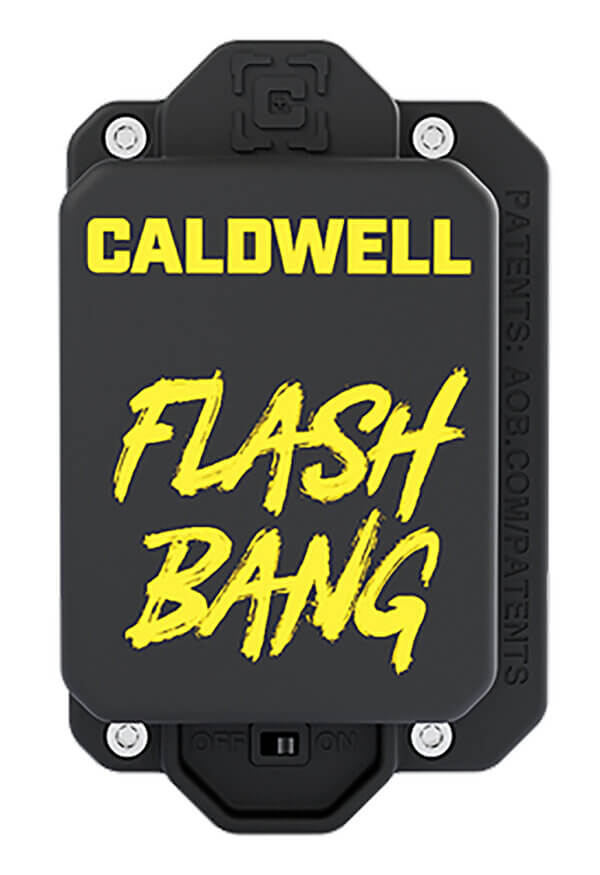 Caldwell 1198772 Flash Bang Indicator Black AR500 Steel Includes 3 “AA” batteries