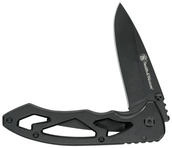 Uncle Henry CK400LCP Skeletonized  Large 3 Folding Drop Point Plain Stainless Steel Blade 4.40″ Handle Includes Pocket Clip”