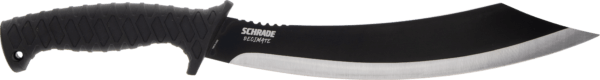 Schrade 1182527 Decimate Parang 11.75″ Fixed Parang Plain Black Black Oxide 3Cr13 Steel Blade 6.75″ Black Rubber Overmold Handle Includes Sheath