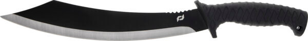 Schrade 1182527 Decimate Parang 11.75″ Fixed Parang Plain Black Black Oxide 3Cr13 Steel Blade 6.75″ Black Rubber Overmold Handle Includes Sheath