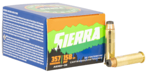 Sierra A832035 Outdoor Master 38 Special 125 gr Jacket Hollow Point Sport Master 20 Per Box