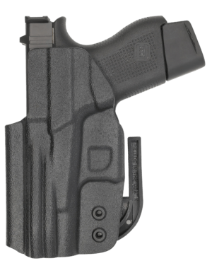 C&G Holsters 0026100 Covert  IWB Black Kydex Belt Clip Fits Glock 42