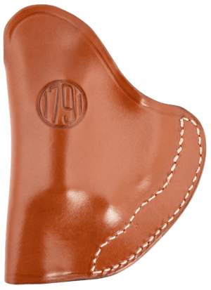 1791 Gunleather RVHIWB1CCBRR RVH IWB Size 01 Classic Brown Leather Belt Clip Right Hand