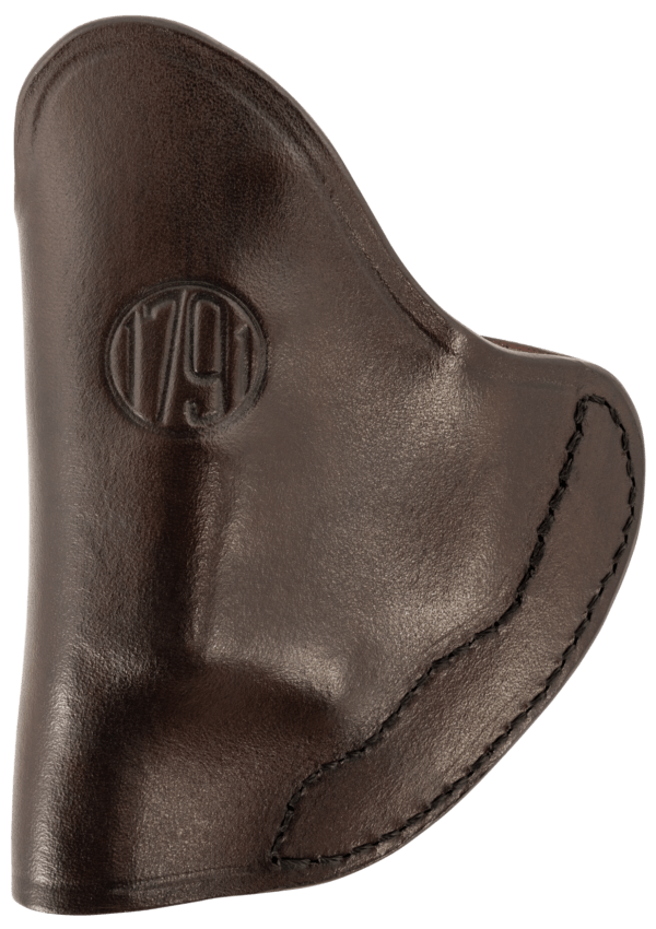 1791 Gunleather RVHIWB1TSBRR RVH IWB Size 01 Signature Brown Leather Belt Clip Right Hand
