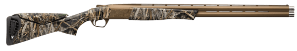 Browning 018729204 Cynergy Wicked Wing 12 Gauge 28 Barrel 3.5″ 2rd  Burnt Bronze Cerakote Barrel/Camo Design Receiver  Realtree Max-7 Synthetic Stock With Adjustable Comb & Textured Gripping Surface”