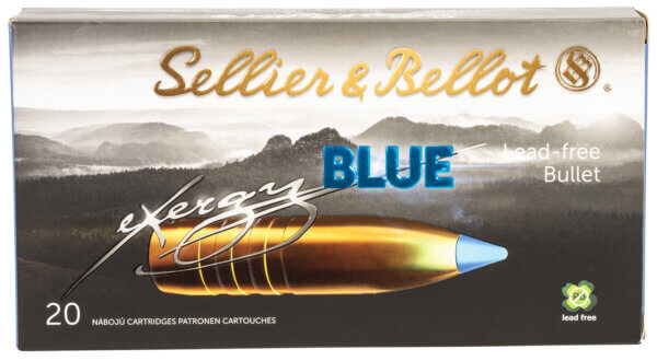 Sellier & Bellot SB3006XA eXergy  30-06 Springfield 165 gr TAC EX Blue 20rd Box