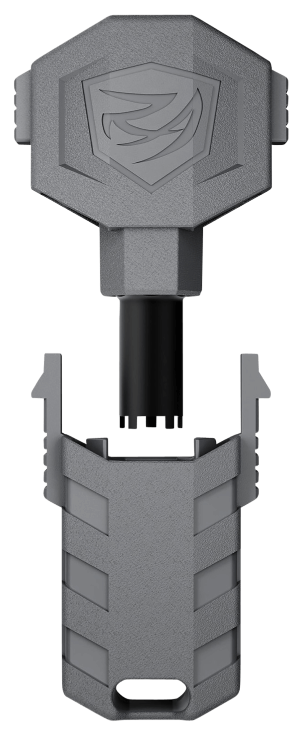Real Avid AVARFSAPRO Front Sight Adjuster Pro Black/Gray for 4 & 5 Pin Sight (AR-15)