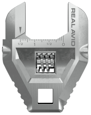 Real Avid AVMFAW Armorer’s Master-Fit Adjustable Wrench Fits Up To 1.50″ Firearm Nut 1/2″ Drive Torques Wrench