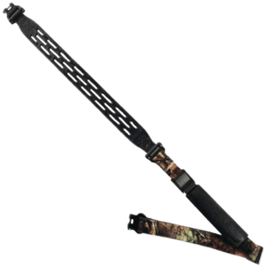 Limbsaver 12295 Kodiak-Air Sling made of Black NAVCOM Rubber & Mossy Oak Break-Up Nylon with 1″ W & Adjustable Design for Rifles
