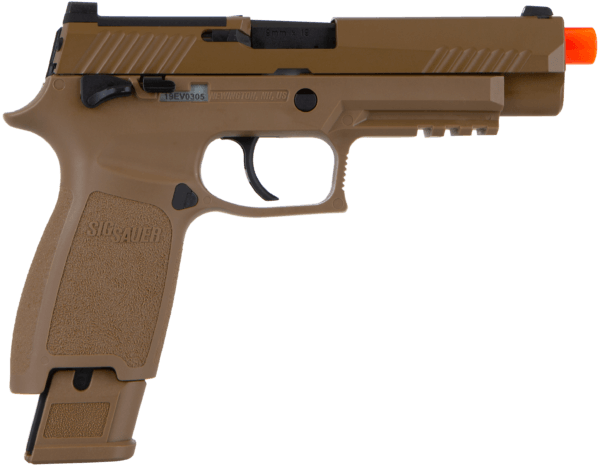 Sig Sauer Airguns AIRPFM17 Proforce M17 Air Soft CO2 6mm 21+1 Coyote Polymer Grips