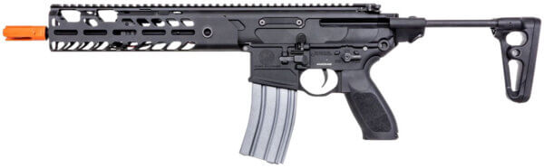 Sig Sauer Airguns AIRPFMCXAEG MCX AEG Battery 6mm 120rd Shot Black Black Receiver Black 3 Position Adjustable Stock