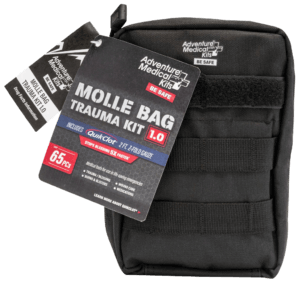 Adventure Medical Kits 20640301 MOLLE Bag Trauma Kit 0.5 Stop Bleeding Black