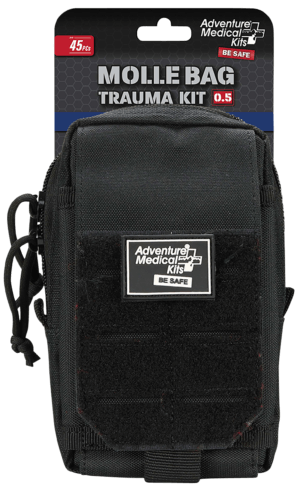 Adventure Medical Kits 20640299 MOLLE Bag Trauma Kit 1.0 Treats Injuries/Illnesses Black