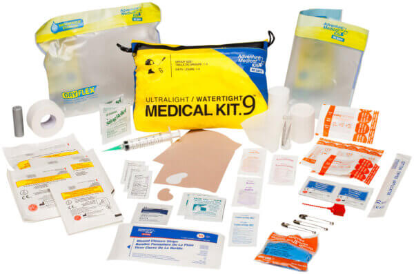 Adventure Medical Kits 01250290 Ultralight / Watertight Medical Kit .9 First Aid Watertight Yellow