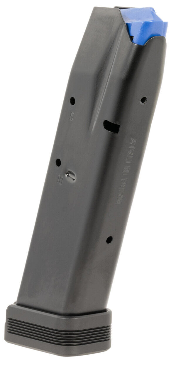 Mec-Gar  10rd 9mm Extended For CZ Competition 75B/85B/SP-01/Shadow/Shadow 2 Blued with Anti-Friction Coating Carbon Steel
