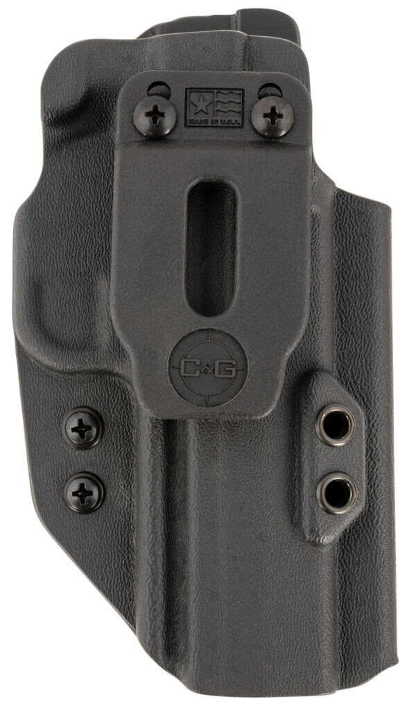 C&G Holsters  Covert  IWB Black Kydex Belt Clip Fits FN 509/Tactical Right Hand
