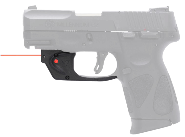 Viridian 912-0003 E-Series  Black Red Laser <5mW 650nM Wavelength Fits Taurus PT111 Fits Taurus G2/G2C/G2S Fits Taurus G3/G3C Handgun Trigger Guard Mount