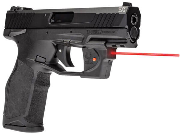 Viridian 912-0039 E-Series  Black Red Laser <5mW 650nM Wavelength Fits Taurus TX22 Handgun Trigger Guard Mount