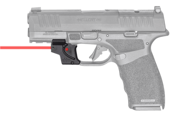 Viridian 912-0076 E-Series  Black Red Laser <5mW 650nM Wavelength Fits Springfield Hellcat Pro Handgun Trigger Guard Mount