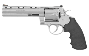 Pietta HF9CHS312NM Great Western II 9mm Luger 6 Shot 3.50″ Blued Octagon Barrel & Cylinder Color Case Hardened Frame Walnut Grip