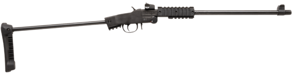 Chiappa Firearms 500265 Little Badger Xtreme 22 LR 1rd 16.50″ Black Metal Finish & Xtreme Slim Underfolding Stock Adjustable Sights Waterproof Case