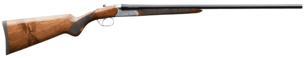Charles Daly 930340 500 20 Gauge 3″ 2rd 26″ Gloss Blued Steel Side by Side Barrel Engraved Silver Steel Receiver Oiled Walnut Fixed Checkered Stock & Forend Includes 5 Choke Tubes