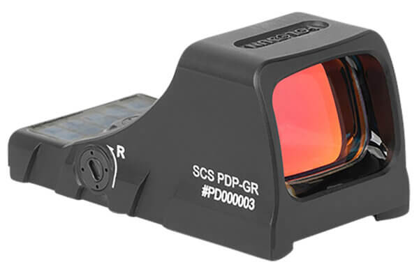 Holosun SCSPDPGR SCS PDP GR (PDP 2.0 Only) Matte Black 0.58 X 0.77 2 MOA Green Dot/32 MOA Circle Multi Reticle