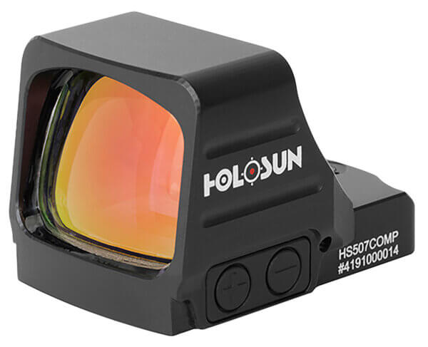 Holosun HS507COMP HS507COMP Black Anodized 1.1 x 0.87 CRS Red Multi Reticle.