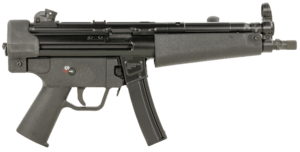 PTR 604 9CT Classic 9mm Luger 20+1 8.86″ Black Nitride 3-Lug Threaded Barrel Black Plastic Handguard Black Polymer Grips