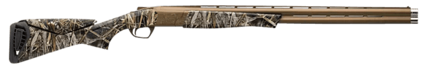 Browning 018729203 Cynergy Wicked Wing 12 Gauge 30 Barrel 3.5″ 2rd  Burnt Bronze Cerakote Barrel/Camo Design Receiver  Realtree Max-7 Synthetic Stock With Adjustable Comb & Textured Gripping Surface”
