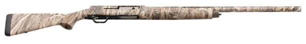 Browning 0118995005 A5 Sweet Sixteen 16 Gauge 26 2.75″ 4+1  Mossy Oak Shadow Grass Habitat  Synthetic Stock With Closed Radius Pistol Grip  Fiber Optic Sight  3 Chokes Included”