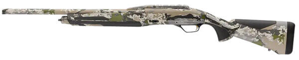 Browning 011753321 Maxus II  12 Gauge 3 4+1 22″ Fully Rifled Barrel  Ovix Camo  Synthetic Furniture with Overmolded Grip Panels  Weaver Style Scope Mount”