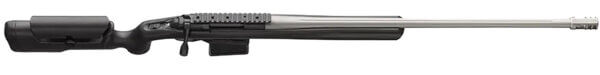 Browning 035567292 X-Bolt Target Max Lite 6mm GT 10+1 26 Satin Gray Bull/Fluted Barrel  Matte Blued Steel Receiver  Matte Black Fixed Max Adj Comb Stock  Right Hand”
