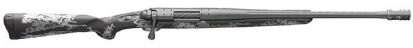 Browning 035585294 X-Bolt Pro SPR 6.5 PRC 3+1 20″ Carbon Gray Cerakote Spiral Fluted/Threaded Sporter Barrel  Carbon Gray Cerakote Drilled & Tapped Steel Receiver  Fixed Black & Gray Splatter Carbon Fiber Stock