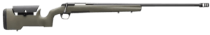 Browning 035585229 X-Bolt Pro SPR 300 Win Mag 3+1 22″ Carbon Gray Cerakote Spiral Fluted/Threaded Sporter Barrel  Carbon Gray Cerakote Drilled & Tapped Steel Receiver  Fixed Black & Gray Splatter Carbon Fiber Stock