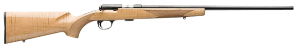 Browning 025256202 T-Bolt Sporter 22 LR 10+1 22″  Polished Blued Barrel/Rec  Gloss AAAA Maple Stock  Double Helix Magazine