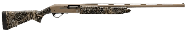 Winchester Repeating Arms 511304291 SX4 Hybrid Hunter 12 Gauge 3.5 4+1 (2.75″) 26″  FDE Cerakote Barrel/Rec  Realtree Max-7 Furniture  TruGlo Fiber Optic Sight”