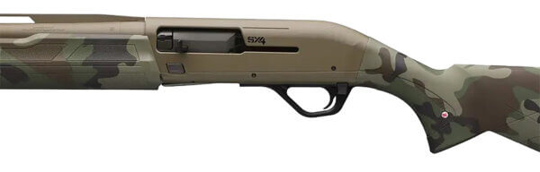 Winchester Repeating Arms 511313292 SX4 Hybrid Hunter 12 Gauge 3.5 Chamber 4+1 (2.75″) 28″  FDE Cerakote Rec/Barrel  Woodland Camo Furniture  TruGlo Fiber Optic Sight (Left Hand)”