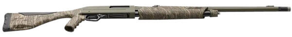 Winchester Repeating Arms 512454290 SXP Long Beard 12 Gauge 3.5″ Chamber 4+1 (2.75″) 24″  OD Green Barrel/Rec with 50th Anniversary Engraving  Mossy Oak Bottomland Pistol Grip Stock  Fiber Optic Sight  Includes Choke