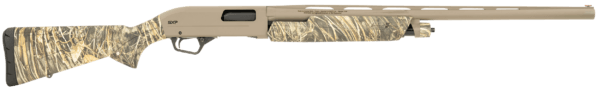 Winchester Repeating Arms 512432391 SXP Hybrid Hunter 12 Gauge 3 Chamber 4+1 (2.75″) 26″  FDE Barrel/Rec  Realtree Max-7 Furniture  Fiber Optic Sight  Includes 3 Invector-Plus Chokes”