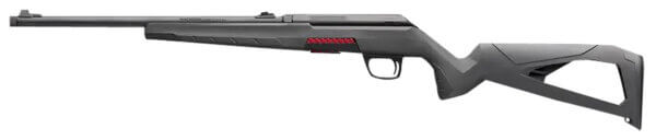 Winchester Repeating Arms 525201102 Xpert SR 22 LR 10+1 18″ Threaded Matte Black Barrel/Rec Gray Fixed Skeletonized Stock Adjustable Sights