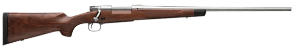 Winchester Repeating Arms 535235212 Model 70 Super Grade 243 Win 5+1 22″  Matte Stainless Barrel/Rec  Grade V/VI Satin Walnut Stock