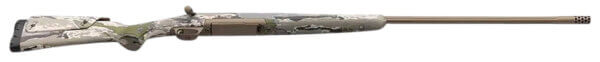 Browning 035557224 X-Bolt Speed Long Range 270 Win 4+1 26″ Fluted Sporter Smoked Bronze Barrel/Rec OVIX Camo Stock with Adjustable Comb Muzzle Brake Extended Bolt Handle