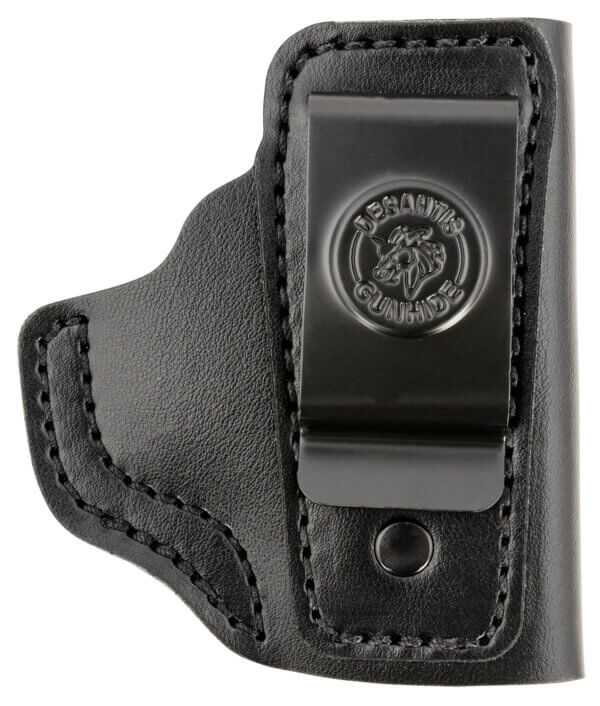 DeSantis Gunhide 031BA7FZ0 Insider IWB Black Leather Belt Clip Fits Ruger LCP II Right Hand