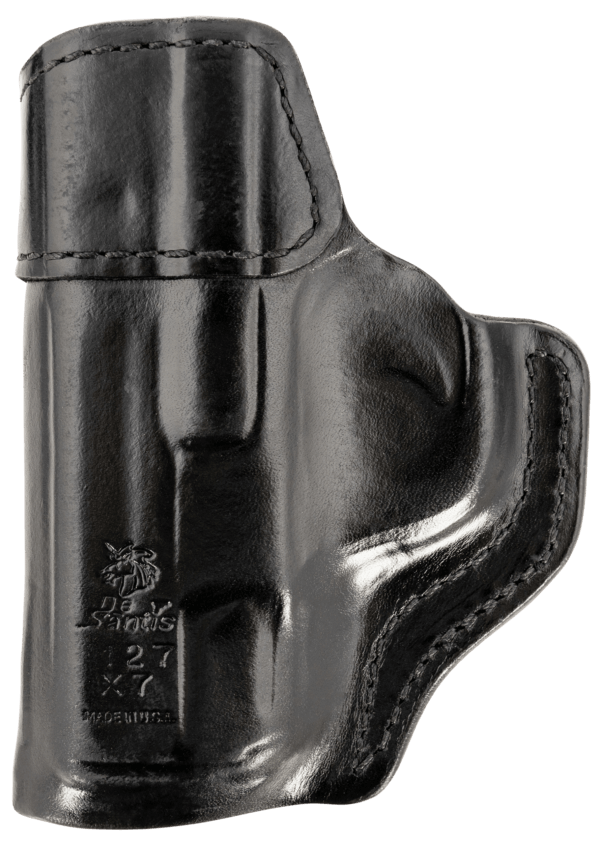 DeSantis Gunhide 127BAX7Z0 Inside Heat  IWB Black Leather Belt Clip Fits S&W M&P Shield 9/40 Right Hand