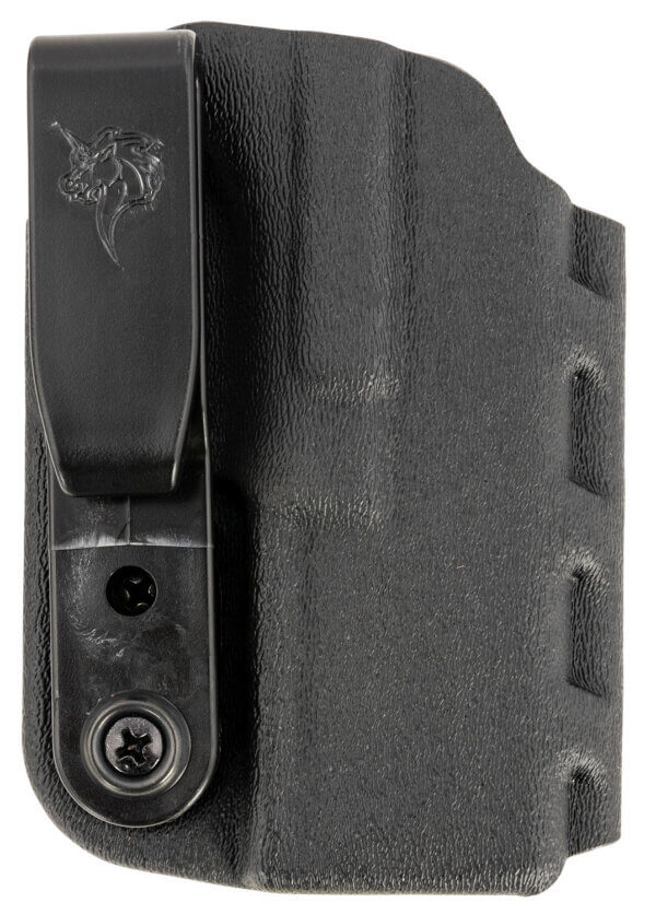 DeSantis Gunhide 137KJ2WZ0 Slim-Tuk IWB Black Kydex Belt Clip Fits Springfield Hellcat Pro Belt 1.75″ Wide Ambidextrous